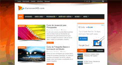 Desktop Screenshot of cursosenhd.com